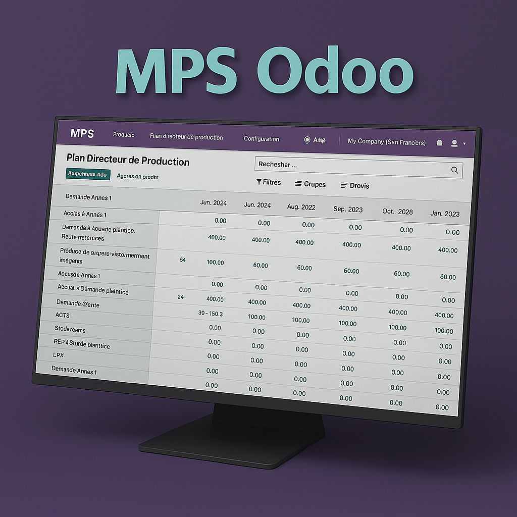 ERP Module - Master Production Schedule
